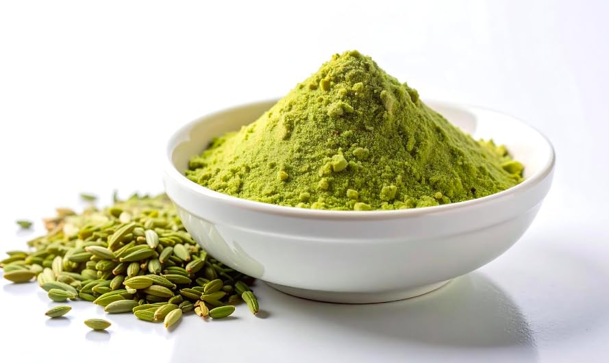 SHEEL Organic Fennel Powder, USDA Organic, Kosher, Vegan, Powder Form, 8 oz / 227g