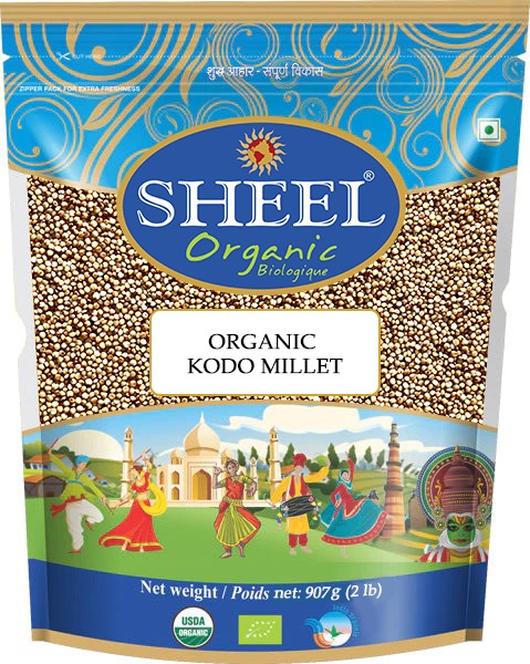 Organic Kodo Millet - Kodon ~ Raw / Natural ~ Vegan ~ Unpolished (2 Lb / 907g)