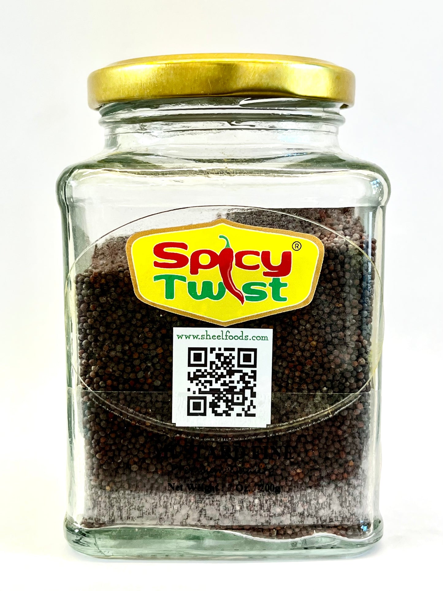 Spicy Twist Mustard Seeds Fine 7 Oz. / 200g