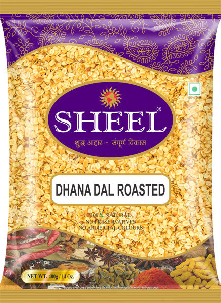 Dhana Dal Roasted (Roasted Coriander Split) - 14 oz. (400g)