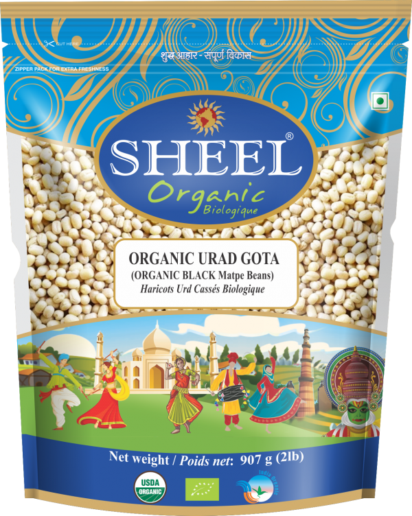 Organic Urad Gota - 2 Lb (907g)