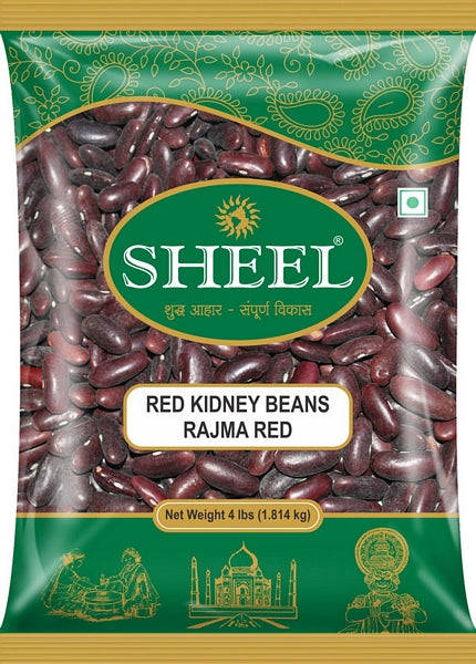 Rajma Beans / Red Kidney Beans - 4 Lb (1.8 Kg)