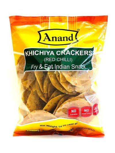 Khichiya Crackers - Red Chilli (14oz / 400g)