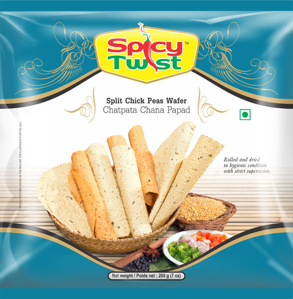 Chatpata Chana Papad - 7 Oz. (200g)