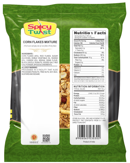 Corn Flakes Mixture - 7 oz. (200g)