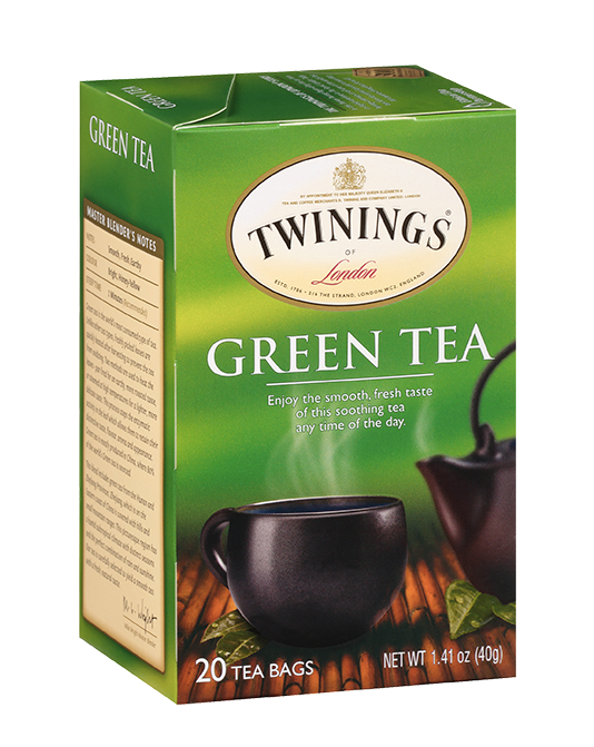 Twinings Green Tea - Net Wt : 1.41 oz (40g) - 20 Individual tea bags