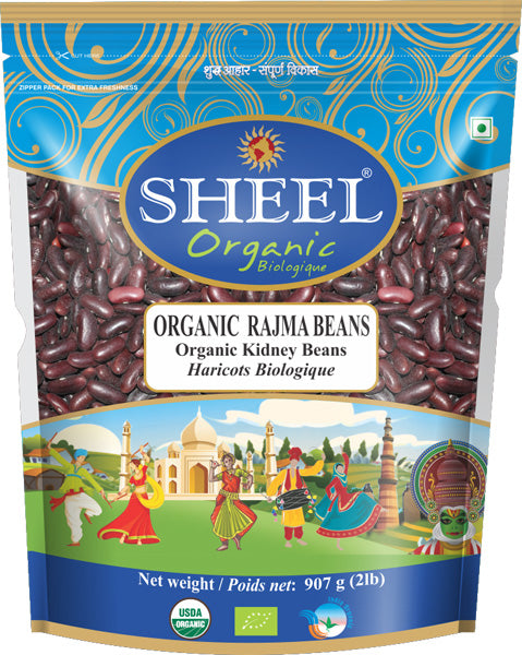 Frijoles Rajma Orgánicos - 2 lbs (907 g)