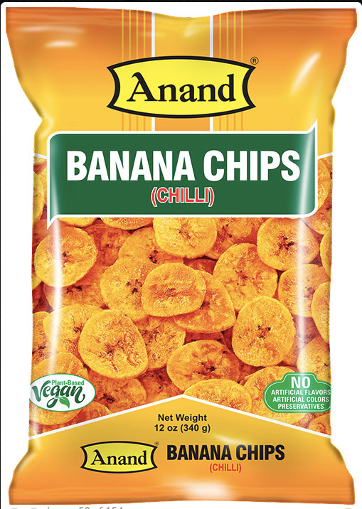 Banana Chips (Chilli) - 12 oz. (340g)