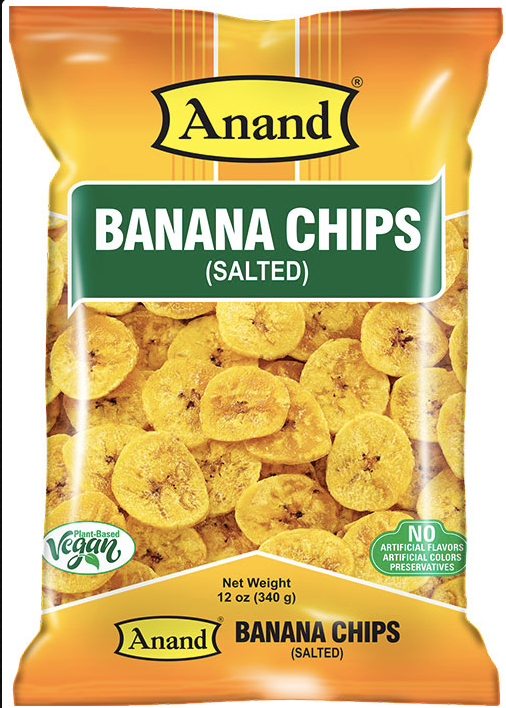 Banana Chips (Salted) - 12 oz. (340g)