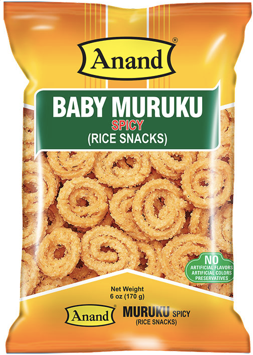 Baby Muruku Spicy 6oz (170g)