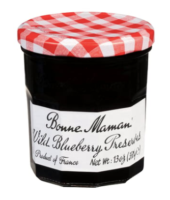 Bonne Maman, Preserves, Wild Blueberry 13 oz