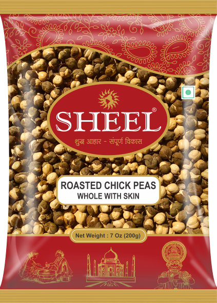 Roasted Chick Peas Whole With Skin - 7 Oz. (200g)