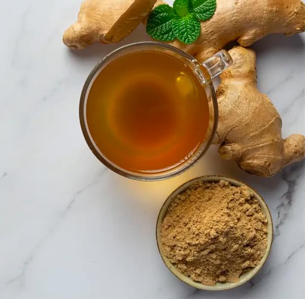 Sheel Organic Ginger Powder, USDA Certified, Kosher, Vegan, Ground Spice, 7 oz