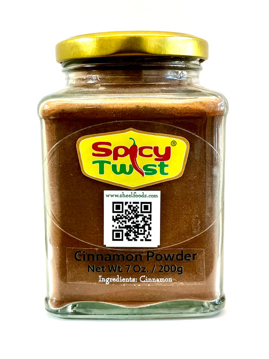 Spicy Twist Cinnamon Powder 7 Oz. / 200g (Glass Jar)