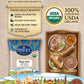 Organic Finger Millet Flour - Ragi Atta - 2 Lb (907g), USDA Organic, Vegan, Vegetarian