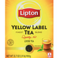 Té de etiqueta amarilla Lipton (31.7 oz / 1.9 lb / 900 g)