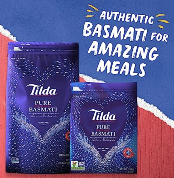 Tilda Pure Basmati Rice - 10 Lb