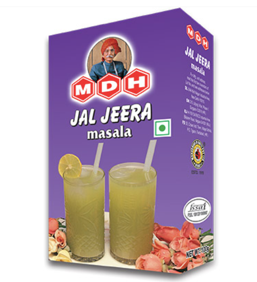 MDH Jal Jeera Masala 100g (3.5 Oz.)