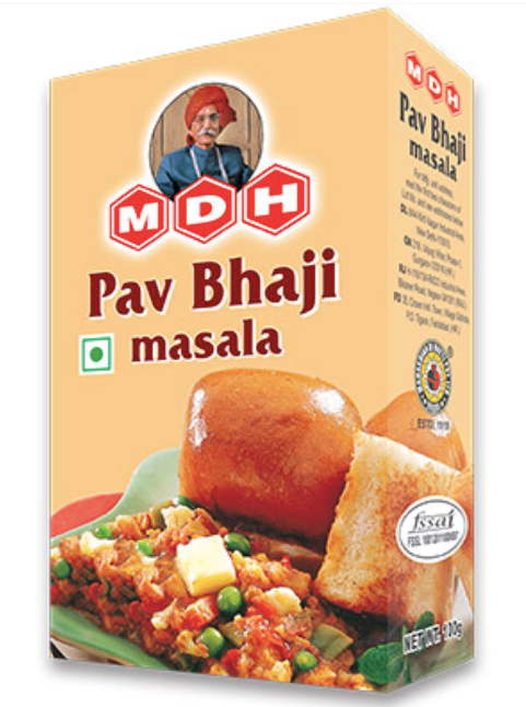 MDH Pav Bhaji Masala 100g (3.5 Oz.)