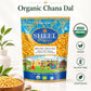 Sheel Organic Chana Dal / Split Chickpeas - 4 Lb (1.8 kg) ~ USDA Organic ~ Vegan ~ Gluten Free ~ Vegetarian