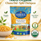 Sheel Organic Chana Dal / Split Chickpeas - 4 Lb (1.8 kg) ~ USDA Organic ~ Vegan ~ Gluten Free ~ Vegetarian