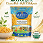 Sheel Organic Chana Dal / Split Chickpeas - 2 Lb (907g) ~ USDA Organic ~ Vegan ~ Gluten Free ~ Vegetarian