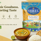 Organic Toor Dal / Split Pigeon Peas - 2 lbs (907 g) Sheel Brand ~ USDA Organic ~ Vegan ~ Vegetarian ~ Plant Based Protein