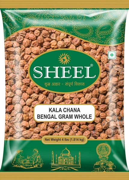 Kala Chana / Bengal Gram Whole - 4 Lb (1.8 Kg)