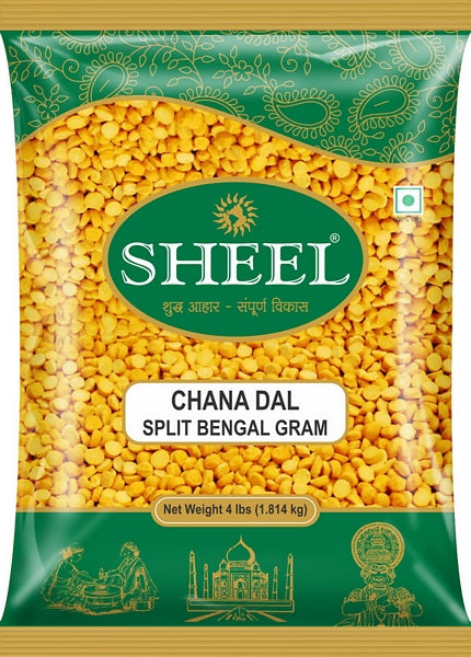 Chana Dal / Split Bengal Gram - 4 lbs (1.814 Kg)