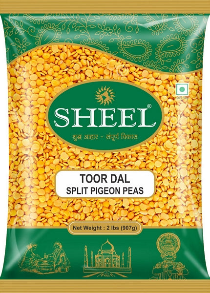 Toor Dal / Split Pigeon Peas - 2 Lb (907g)