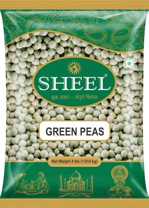 Green Peas - 4 Lb (1.8 Kg)