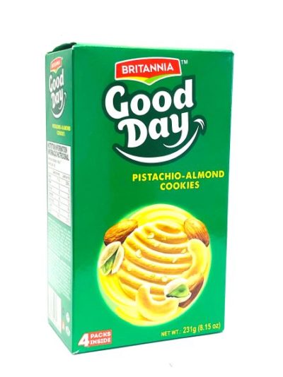 Britannia Good Day - Galletas de pistacho y almendras (8.15 oz / 231 g)