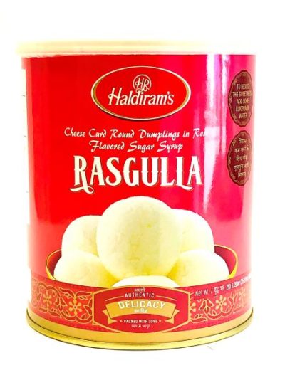 Rasgulla de Haldiram (2 libras)