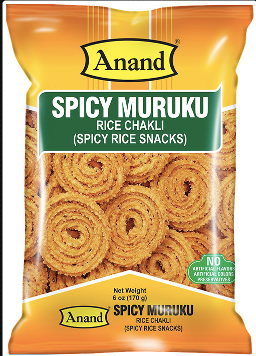 Spicy Murukku (Rice Chakli) 6oz (170g)