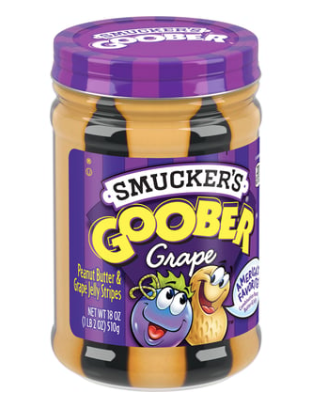 Smucker's, Goober - Peanut Butter and Jelly, Grape 18 oz