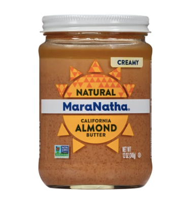 Maranatha, Almond Butter, Natural, Creamy, California 12 oz