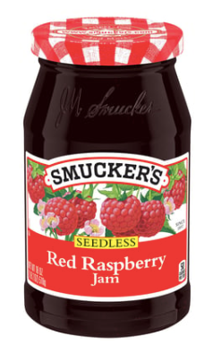 Smucker's, Jam, Red Raspberry 18 oz