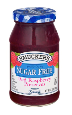 Smucker's, Preserves, Red Raspberry, Sugar Free, 12.75 oz