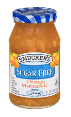 Smucker's, Marmalade, Sugar Free, Orange 12.75 oz