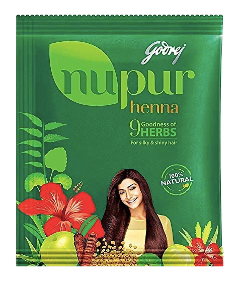 Godrej Nupur Henna - 1kg (2.204 lb)