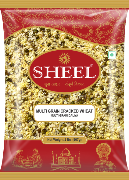 Multi Grain Cracked Wheat / Daliya - 2 Lb (907g)