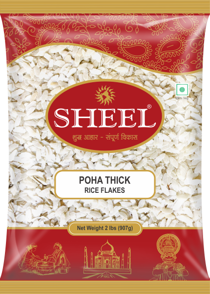 Poha Thick / Rice Flakes - 2 Lb (907g)