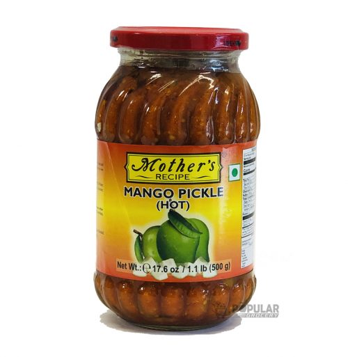 Mother's Mango Pickle Hot - 500g (17.6 oz)