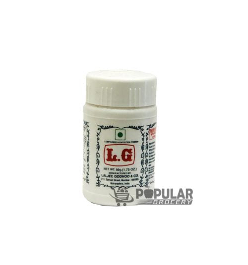 L.G Compounded Asafoetida (Hing) Powder - 50g / 1.75 Oz.