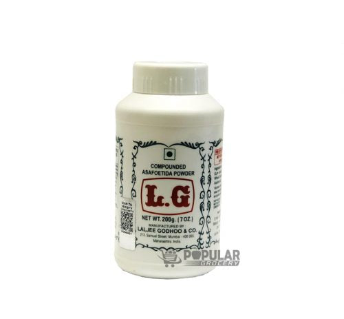 LG Compuesto Asafoetida (Hing) Polvo - 200 g / 7 Oz.